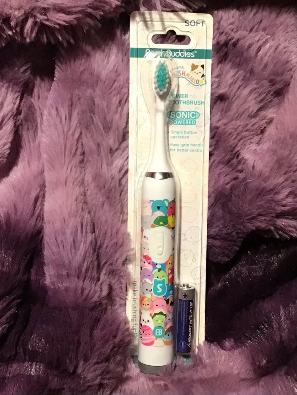 Kids Sonic Electric Toothbrush - Cute Multicolor Characters